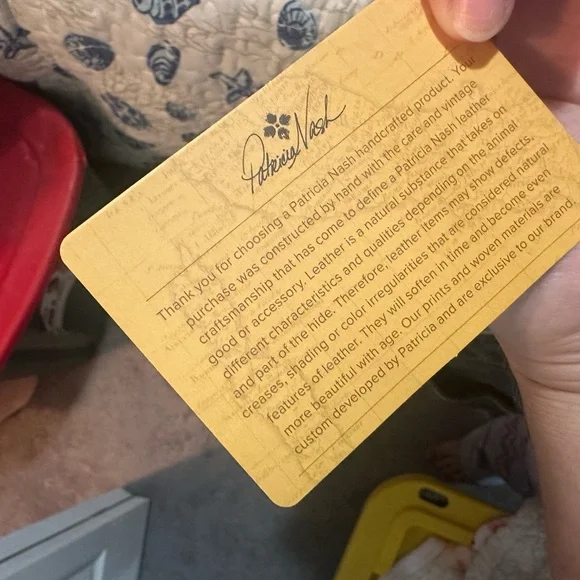 Patricia Nash- Hartley Denim Hobo Shoulder Bag - Picture 7 of 10